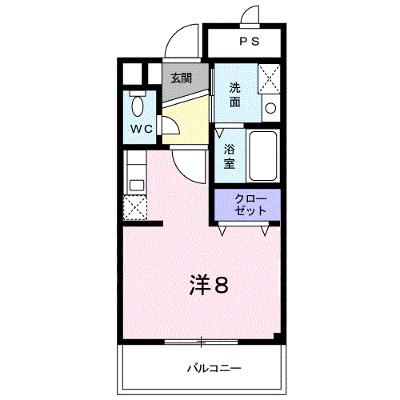 プレパルク 202【管理NO：1-011254001-02020】 ★家具家電は申し込み後に搬入します★の物件画像