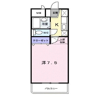 ヴェルジュ・萩原 202【管理NO：1-009388901-02020】 ★家具家電は申し込み後に搬入します★の物件画像