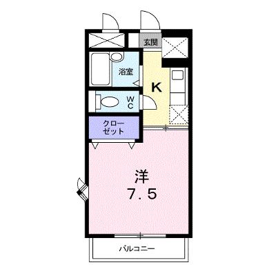 ＢＬＵＥ　ＳＫＹ　鴻川 212【管理NO：1-007951801-02100】 ★家具家電は申し込み後に搬入しますの物件画像