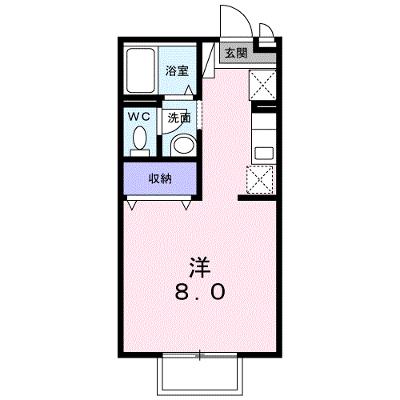 エトワールⅡ 103【管理NO：1-099228101-01030】 ★家具家電は申し込み後に搬入しますの物件画像