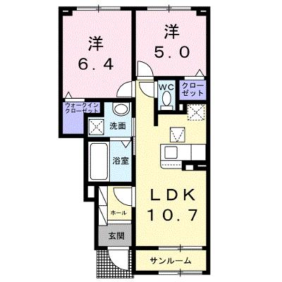 トゥルース　Ｂ 103【管理NO：1-027764501-01030】 ★家具家電は申し込み後に搬入します 2026年08月上旬入居可能の物件画像