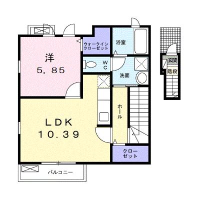 シエロ荏隈 205【管理NO：1-027143101-02050】 ★家具家電は申し込み後に搬入しますの物件画像