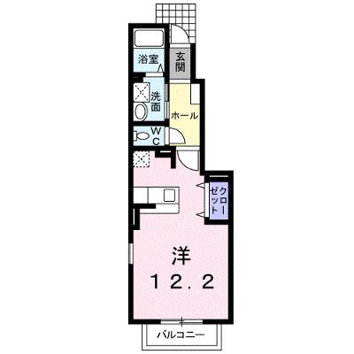 プリムローズ　Ｓ 102【管理NO：1-017623401-01020】 ★家具家電は申し込み後に搬入します★の物件画像
