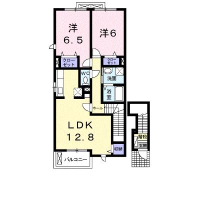 ミニョン　カナージュ　Ⅰ 201【管理NO：1-015954801-02010】 ★家具家電は申し込み後に搬入します★の物件画像