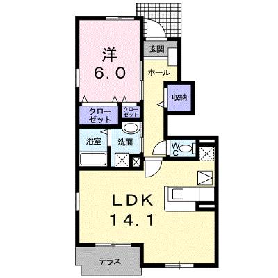 ウエストキャッスルＢ 104【管理NO：1-014037202-01040】 ★家具家電は申し込み後に搬入します★の物件画像