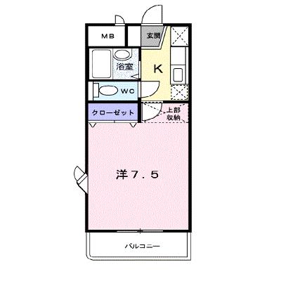 ヴェルジュ・萩原 210【管理NO：1-009388901-02080】 ★家具家電は申し込み後に搬入します★の物件画像