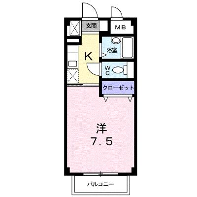 アクシスⅡ 205【管理NO：1-007572901-02040】 ★家具家電は申し込み後に搬入しますの物件画像