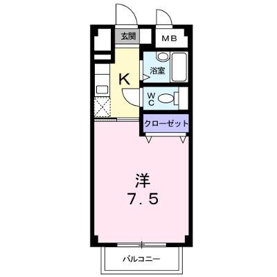 アクシスⅡ 103【管理NO：1-007572901-01030】 ★家具家電は申し込み後に搬入しますの物件画像