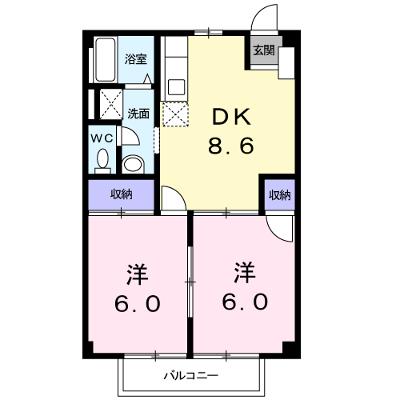 メゾン辻 203【管理NO：1-005046401-02030】 ★家具家電は申し込み後に搬入します★の物件画像