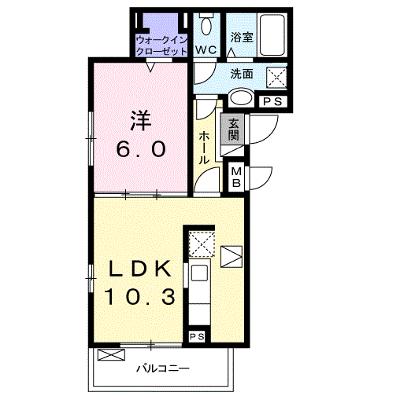 セレーノ　須賀 101【管理NO：1-027299001-01010】 ★家具家電は申し込み後に搬入します★の物件画像