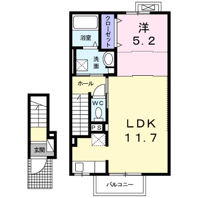 すばる 202【管理NO：1-025026101-02020】 ★家具家電は申し込み後に搬入します★の物件画像