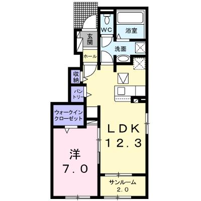 ブルーシャインＳ二番館 101【管理NO：1-024844402-01010】 ★家具家電は申し込み後に搬入しますの物件画像
