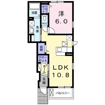 サンライズⅥ 104【管理NO：1-018911101-01040】 ★家具家電は申し込み後に搬入しますの物件画像