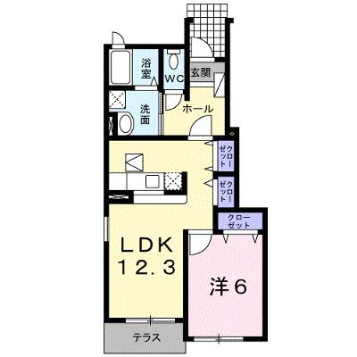 プロムナード里Ⅰ 104【管理NO：1-016185101-01040】 ★家具家電は申し込み後に搬入します★の物件画像