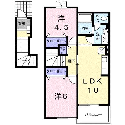 セピアコート 202【管理NO：1-011882201-02020】 ★家具家電は申し込み後に搬入します★の物件画像