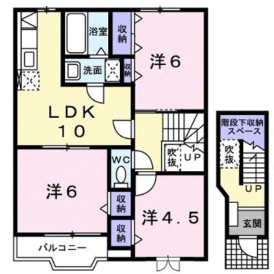 フォンテーヌ　Ⅰ 202【管理NO：1-011268301-02020】 ★家具家電は申し込み後に搬入しますの物件画像