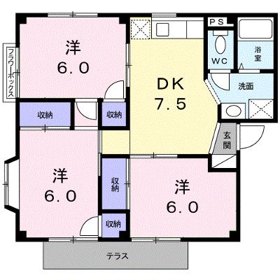 オリーブハイツＡ 101【管理NO：1-004692101-01010】 ★家具家電は申し込み後に搬入します★の物件画像