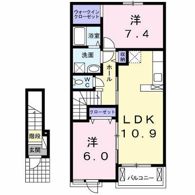 ＬｅＧａｚｏｎ　Ⅰ 202【管理NO：1-018838001-02020】 ★家具家電は申し込み後に搬入します★の物件画像