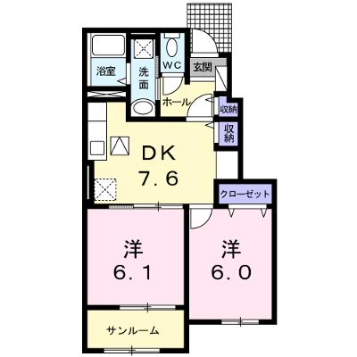 アルバーダ・ＭⅠ 103【管理NO：1-018382801-01030】 ★家具家電は申し込み後に搬入します 2026年07月下旬入居可能の物件画像