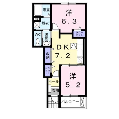 マーベラスビューＤ 102【管理NO：1-015326801-01020】 ★家具家電は申し込み後に搬入します★の物件画像