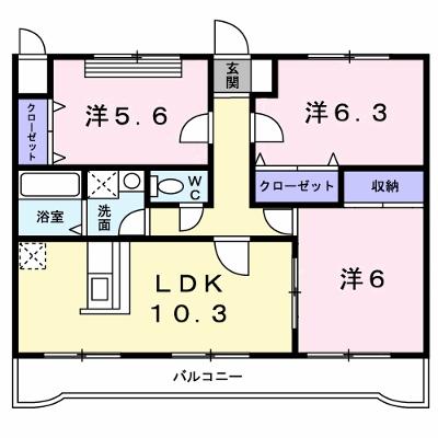 サンモール清水 302【管理NO：1-010614701-03020】 ★家具家電は申し込み後に搬入しますの物件画像