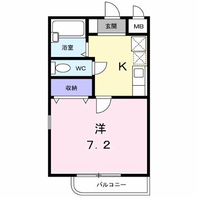エクレール 302【管理NO：1-010164901-03020】 ★家具家電は申し込み後に搬入しますの物件画像
