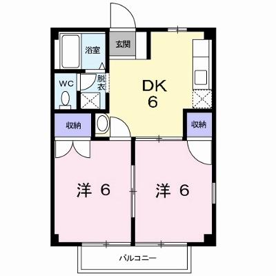 サンヒルナガヒロⅡ 201【管理NO：1-004885401-02010】 ★家具家電は申し込み後に搬入しますの物件画像