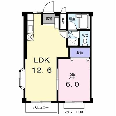 メゾンドセシボン 207【管理NO：1-003911701-02060】 ★家具家電は申し込み後に搬入します★の物件画像
