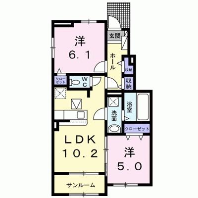 スカイロード　Ａ 103【管理NO：1-025727401-01030】 ★家具家電は申し込み後に搬入しますの物件画像