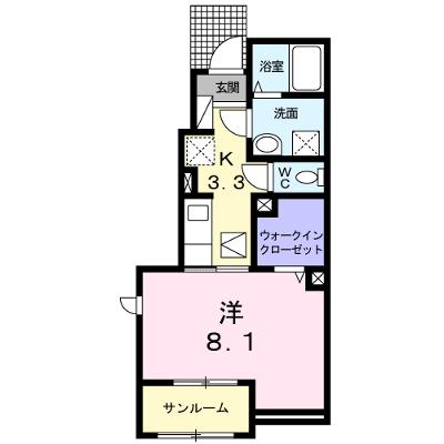 ガーデニア 102【管理NO：1-025179301-01020】 ★家具家電は申し込み後に搬入します★の物件画像