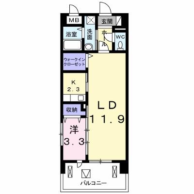 グランシャリオ 303【管理NO：1-018493801-03030】 ★家具家電は申し込み後に搬入します★の物件画像