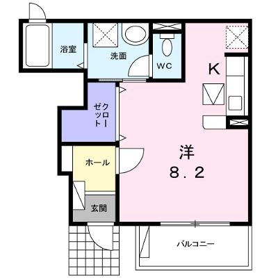 ハイツ　ヴィオラ 102【管理NO：1-017156201-01020】の物件画像