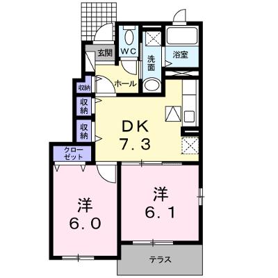 エクセルＭ・Ｉ　Ｂ 101【管理NO：1-017144602-01010】 ★家具家電は申し込み後に搬入します★の物件画像