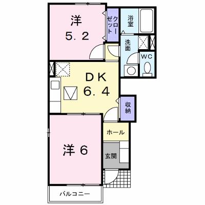 ＡＵＢＥ　Ｃ 101【管理NO：1-014101101-01010】 ★家具家電は申し込み後に搬入しますの物件画像