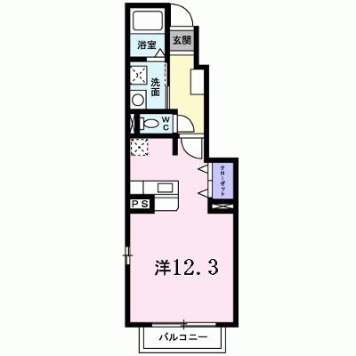アヴニールⅠ 103【管理NO：1-012492701-01030】 ★家具家電は申し込み後に搬入しますの物件画像