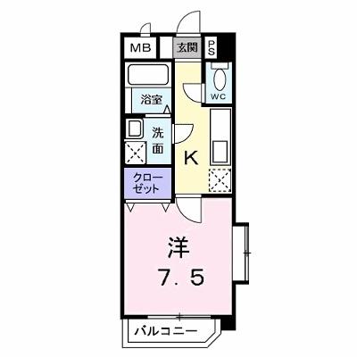 アヴァンティ 101【管理NO：1-012369301-01010】 ★家具家電は申し込み後に搬入しますの物件画像