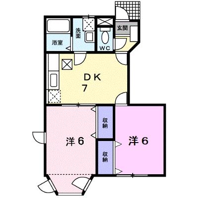 エレガントＡ 103【管理NO：1-011315401-01030】 ★家具家電は申し込み後に搬入しますの物件画像