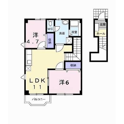 アビデ八久保 203【管理NO：1-011080501-02030】 ★家具家電は申し込み後に搬入しますの物件画像
