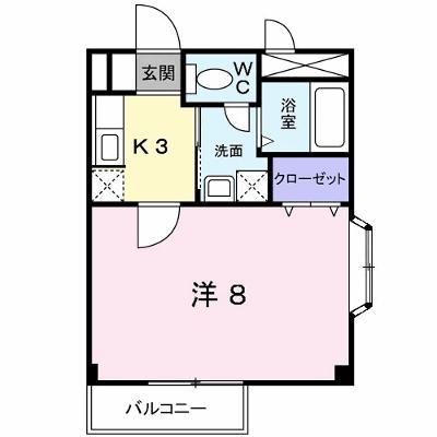 アウロ－ラ０２Ｊ 201【管理NO：1-010986101-02010】 ★家具家電は申し込み後に搬入しますの物件画像