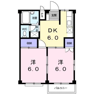 レジデンスタナカＢ 201【管理NO：1-003912602-02010】の物件画像