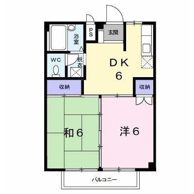 平國ハイツ 201【管理NO：1-002787201-02010】 ★家具家電は申し込み後に搬入します★の物件画像