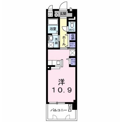 Ｓｏｌ　Ｌｅｖａｎｔｅ　国府 105【管理NO：1-017243501-01050】 ★家具家電は申し込み後に搬入しますの物件画像