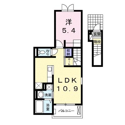 ベルフィオーレ 201【管理NO：1-016757301-02010】 ★家具家電は申し込み後に搬入しますの物件画像