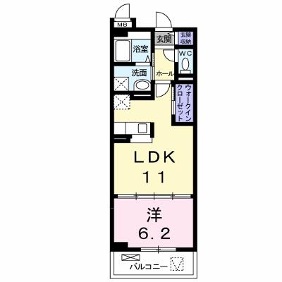 ドリーム　カミングⅠ 102【管理NO：1-015327801-01020】 ★家具家電は申し込み後に搬入します★の物件画像