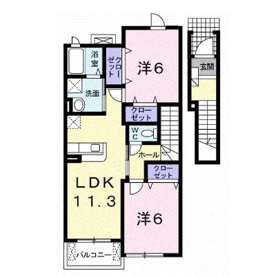 Ｌｉｂｒａ　ｈｏｕｓｅ　Ⅲ 202【管理NO：1-014916403-02020】 ★家具家電は申し込み後に搬入します★の物件画像