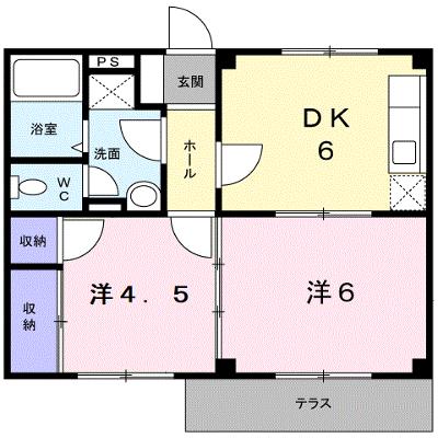 エーデルハイム 102【管理NO：1-007610501-01020】 ★家具家電は申し込み後に搬入しますの物件画像