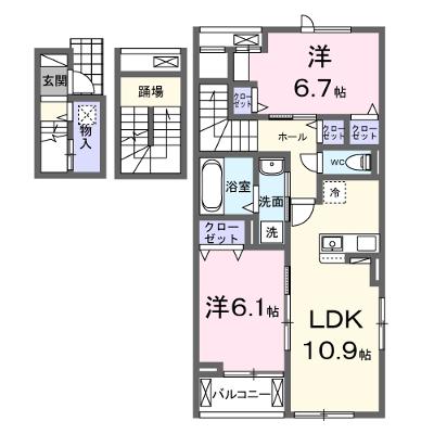 ルミノーソ 301【管理NO：1-027960901-03010】の物件画像