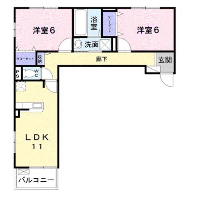 アルカンジュ光　壱番館 302【管理NO：1-025868801-03020】 ★家具家電は申し込み後に搬入します★の物件画像