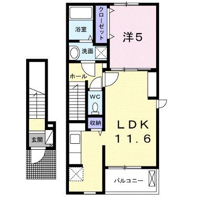 メゾン・ボヌール峯 202【管理NO：1-025139901-02020】 ★家具家電は申し込み後に搬入します★の物件画像
