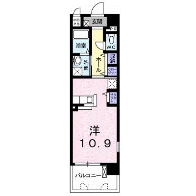 Ｓｏｌ　Ｌｅｖａｎｔｅ　国府 401【管理NO：1-017243501-04010】 ★家具家電は申し込み後に搬入しますの物件画像